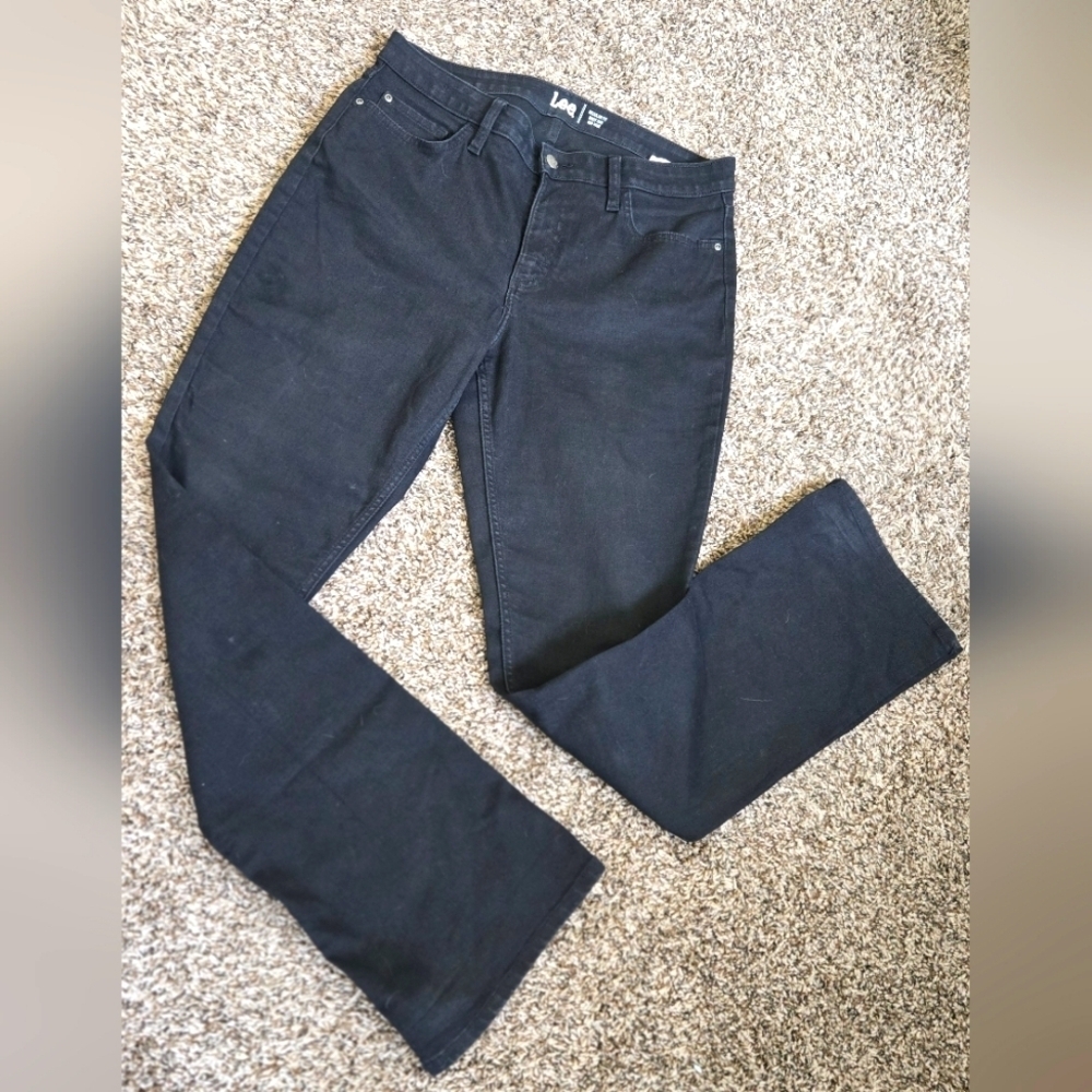Lee Jeans Bootcut Midrise Women's 12L Black